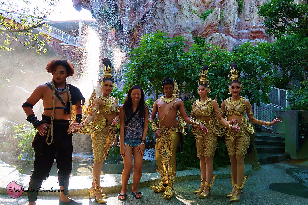 Tribhum Theme Park (The Mystical Three Worlds) in Central Festival Phuket, Thailand