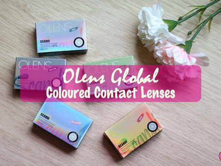 OLens Scandi: Blackpink Coloured Contact Lenses