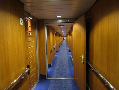 On board Stenaline! (Cambridge to Amsterdam)