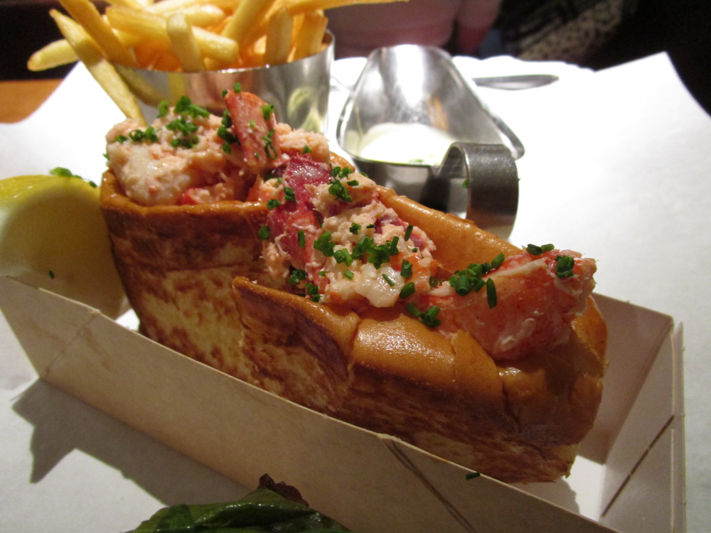 20++ pound lobsters Burger and Lobster!