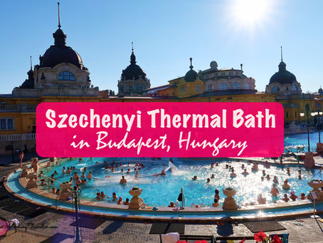 Szechenyi Thermal Bath in Budapest, Hungary