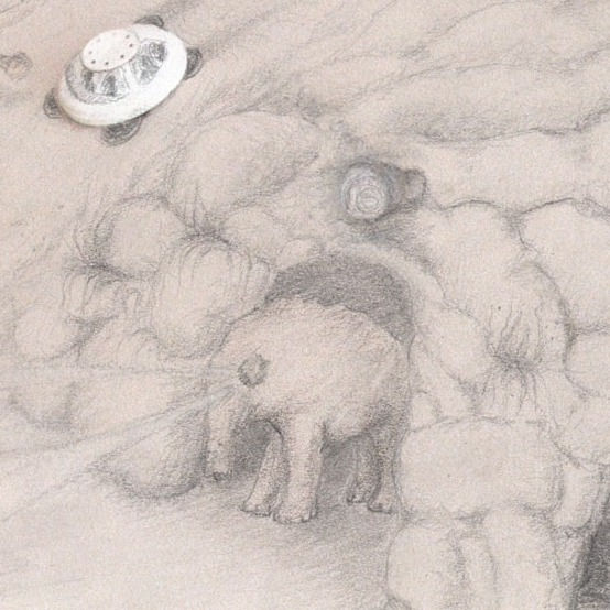 Thumbnail: "zooland" (framed art print from the Flipside series)