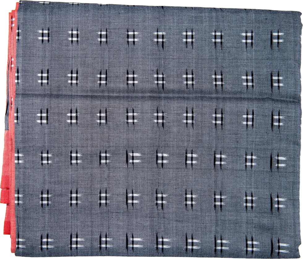 Thumbnail: 160 - Ikkath Design Pochampally Cotton Saree