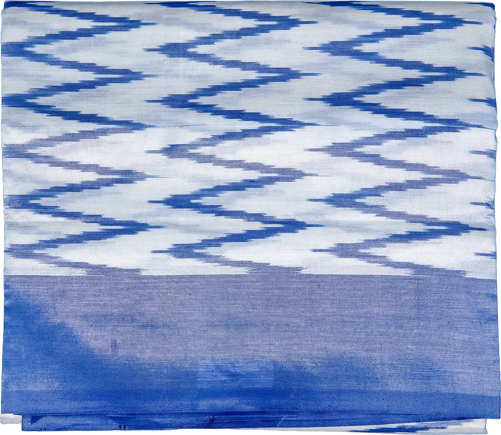 Thumbnail: 140 - Ikkat Design Pochampally Pattu Saree