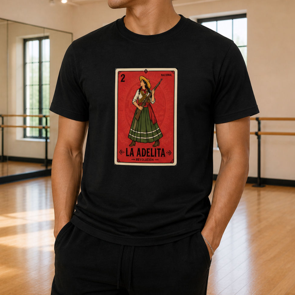 Thumbnail: La Adelita T-Shirt: Pasión Dance Card Series