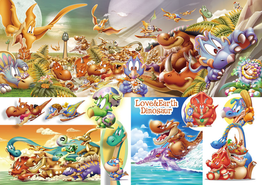 Love & Earth Dinosaur