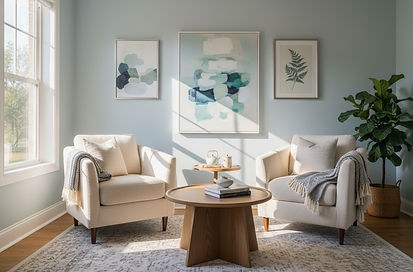 An office set up for outpatient therapy