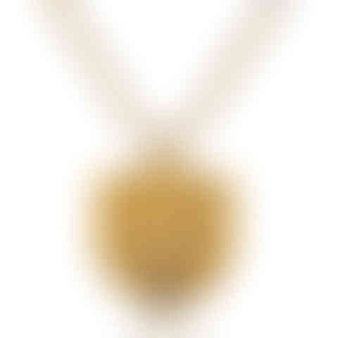importante collana con pendente a forma di testa di giaguaro in oro giallo con diamanti e zaffiri