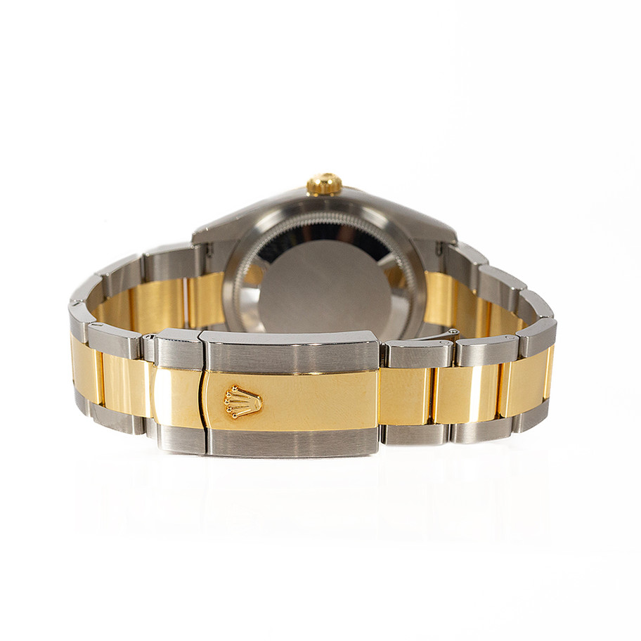 orologio firmato rolec acciaio e oro referenza 126233 cassa 36 mm moti two tone full set John Oliver firenze