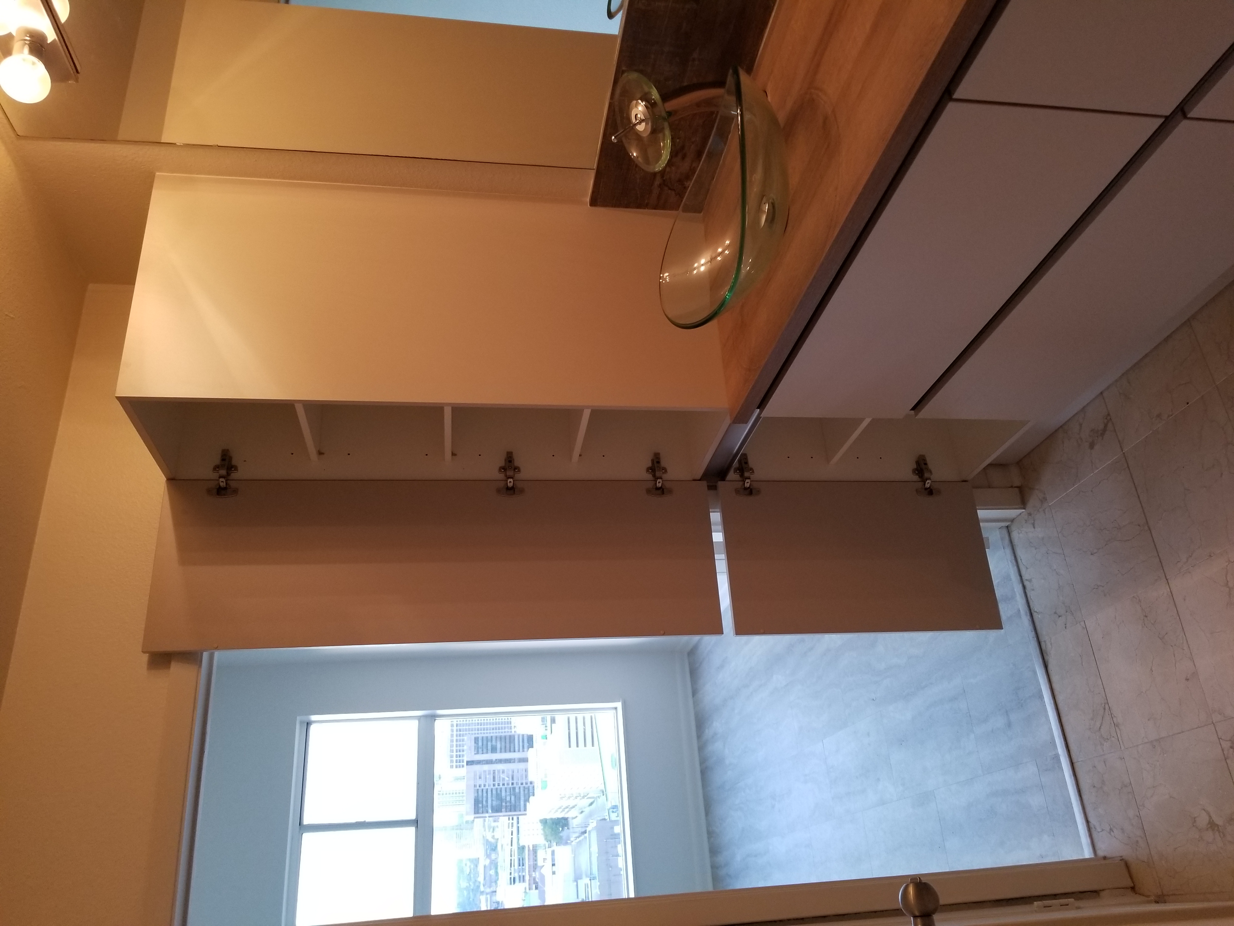 remodeling with modern vanity