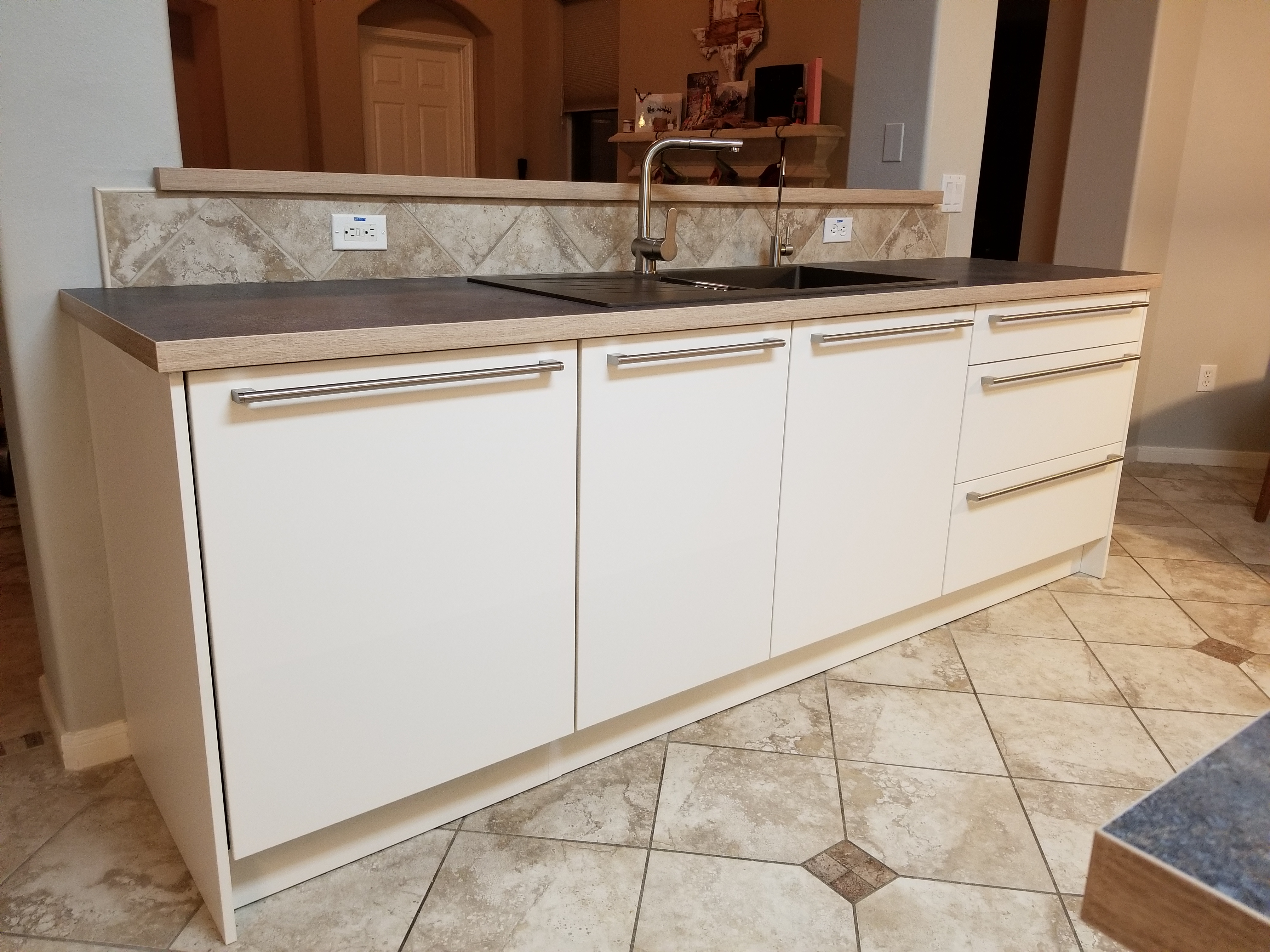 Contemporary sink cabinets for Tx