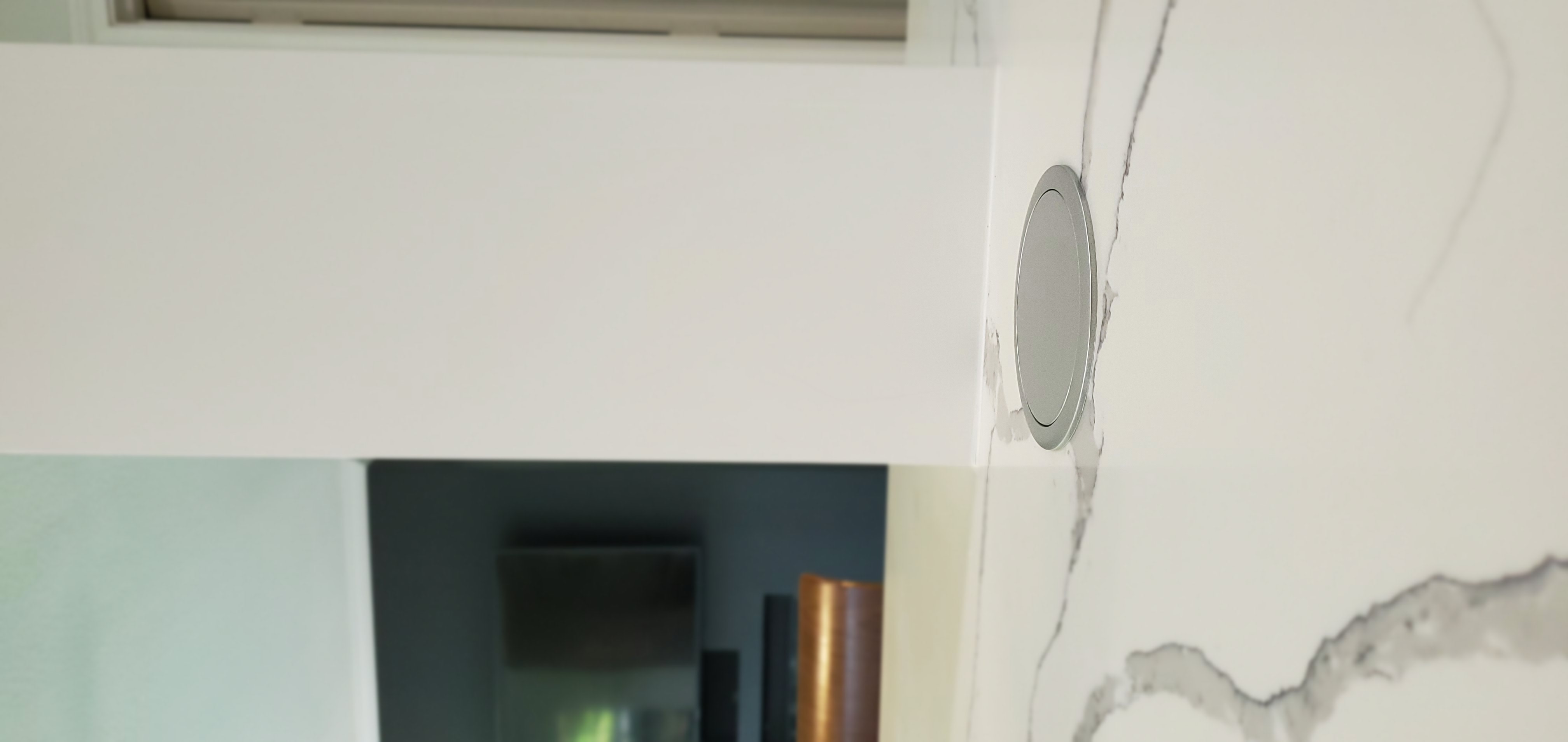 kitchen cabinets & modern outlets