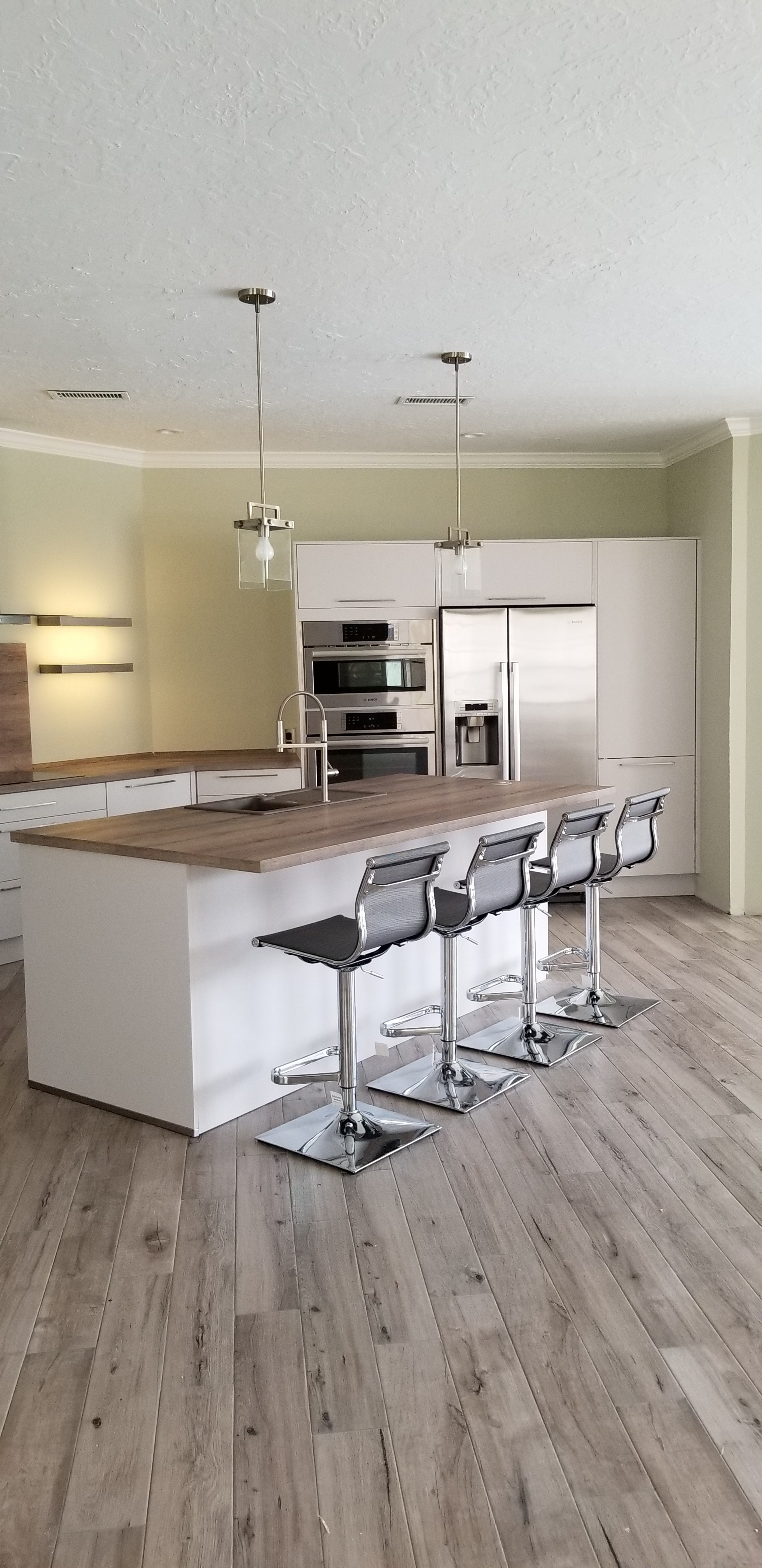 Kitchen and laundry room cabinets