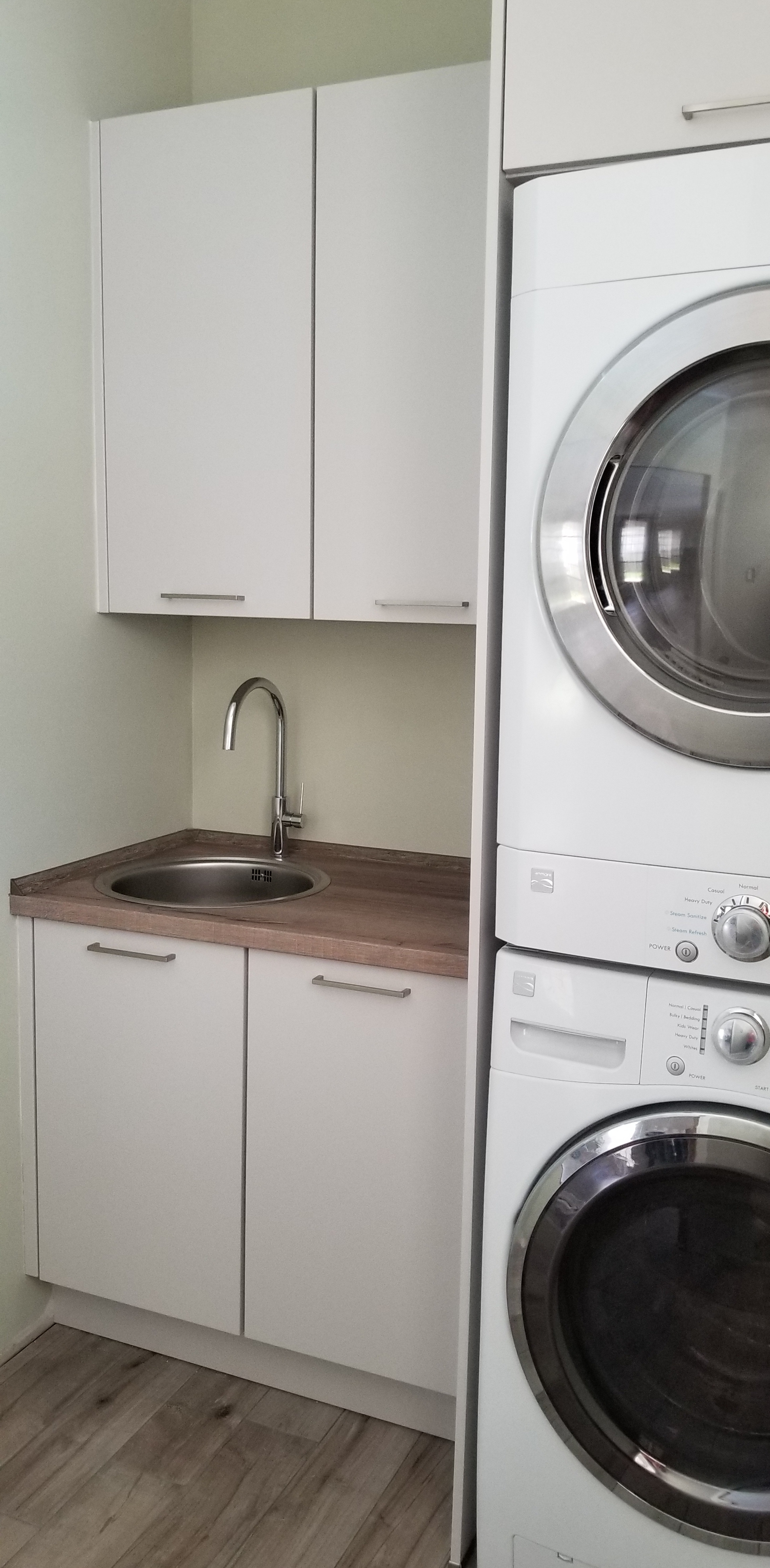 sink cabinets for laundry room, Katy
