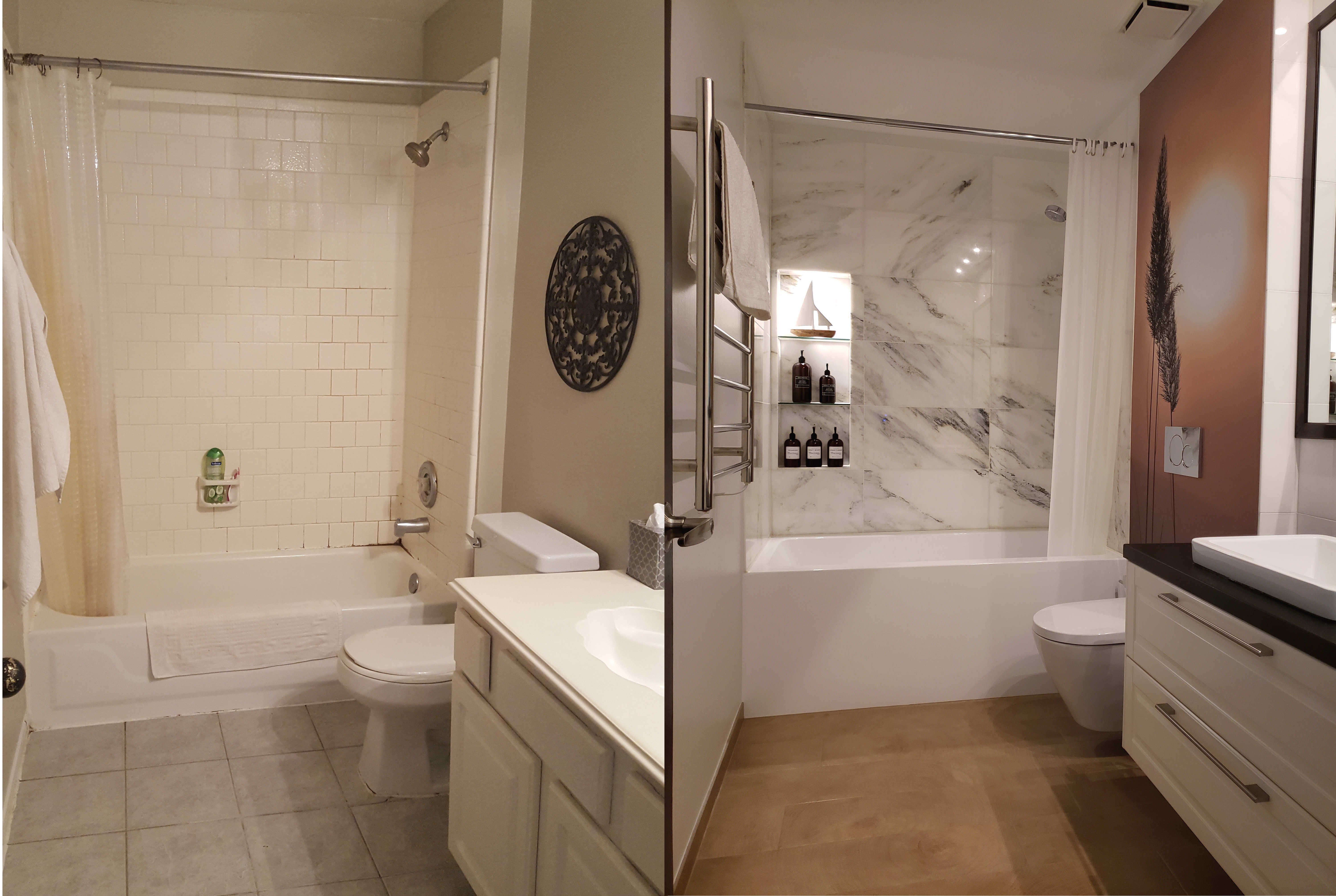 beautiful bathroom remodel Katy
