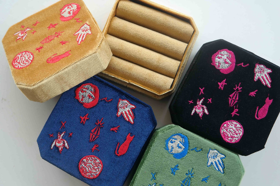 Thumbnail: Kayal Box in Velvet