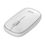 Miniatura: 2 in 1 Wireless Silent Mouse (Bluetooth + USB Adapt.) COOL Slim White