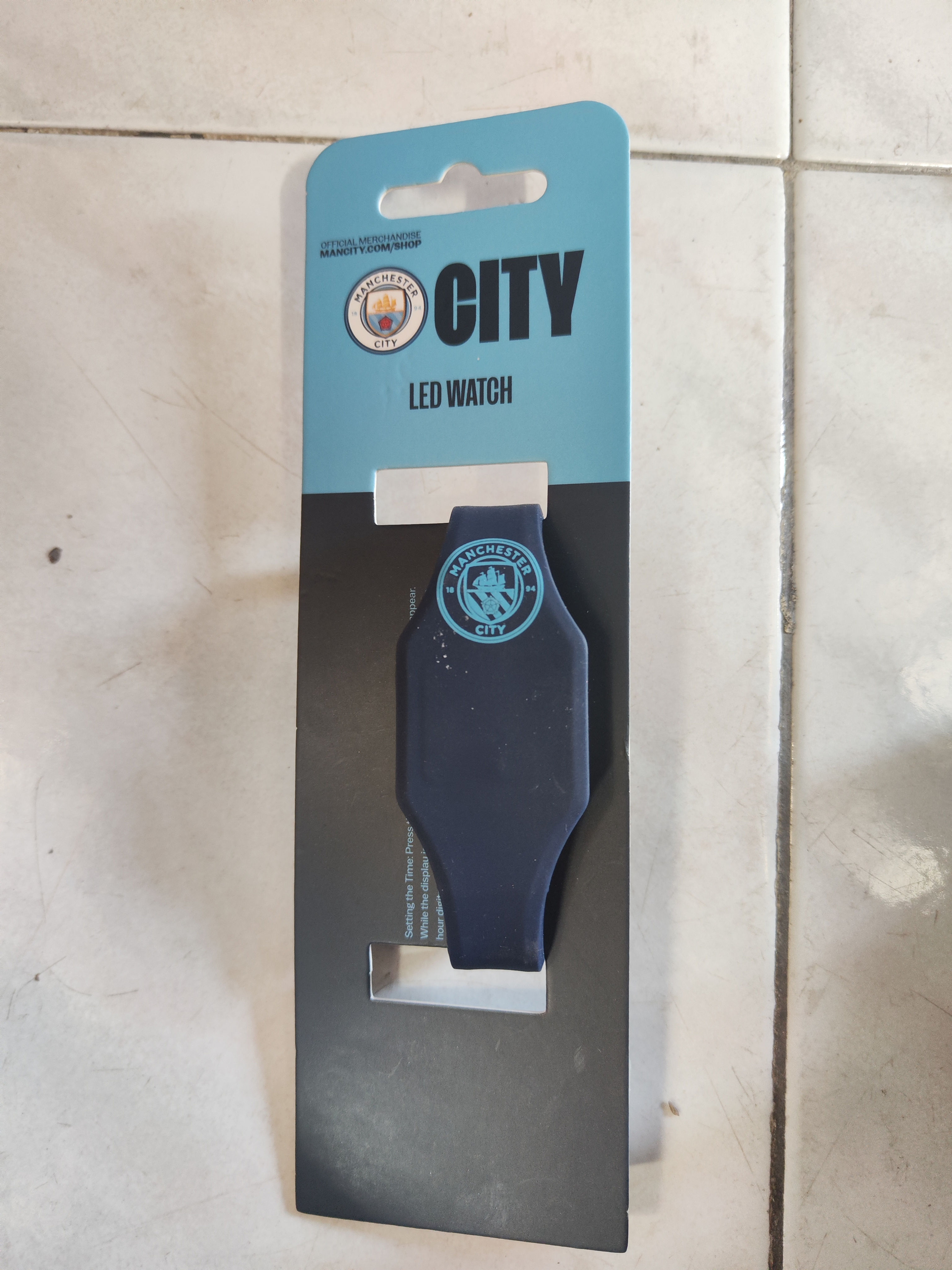 Manchester City FC Led Watch