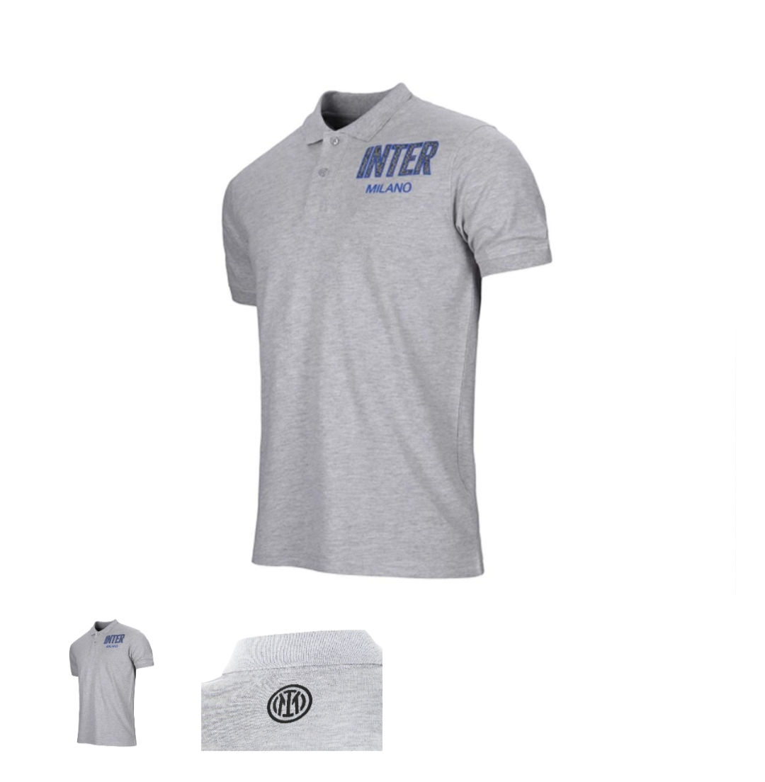 Inter grey poloshirt 