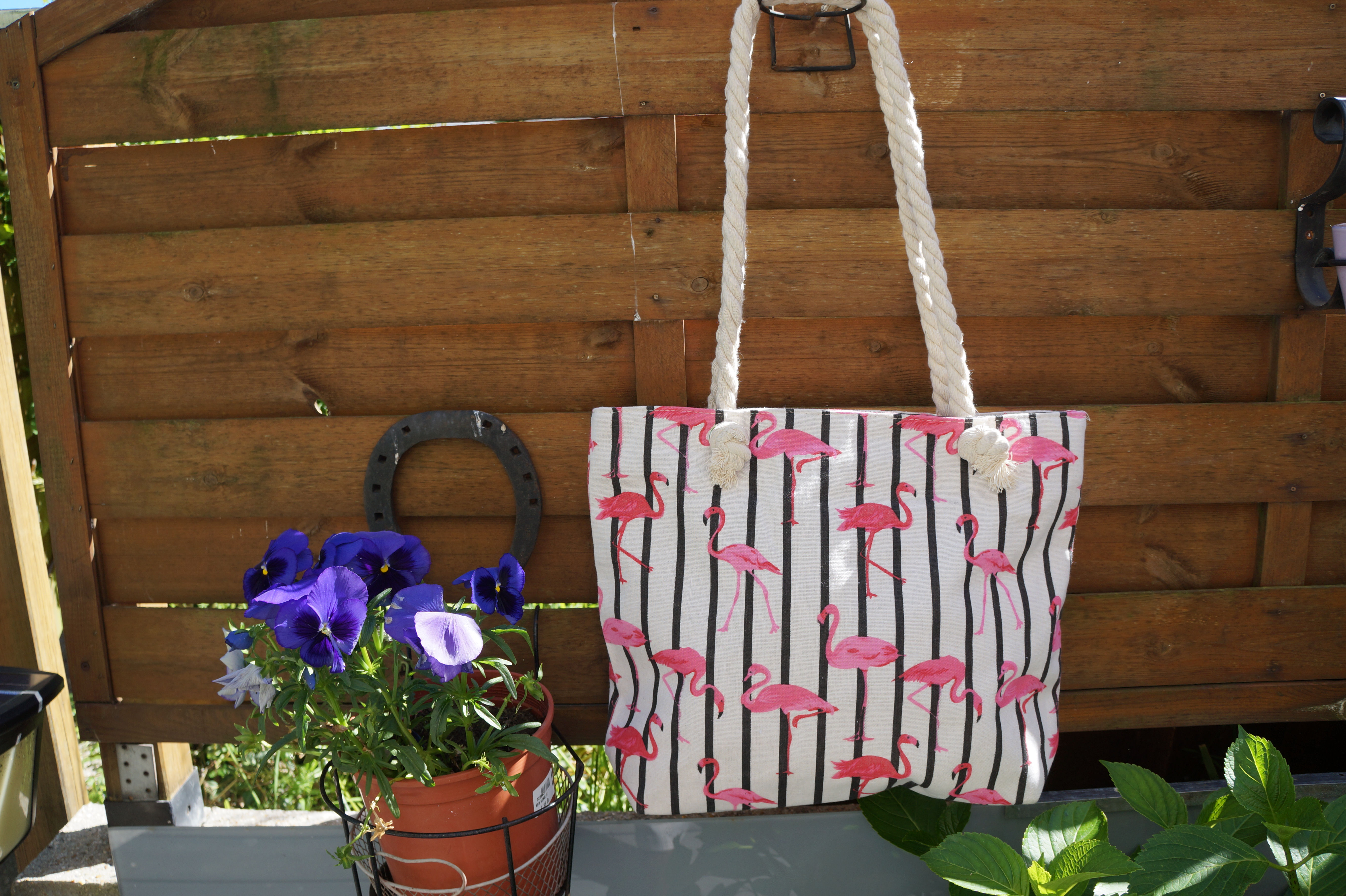 Sac en toile doublé avec fermeture