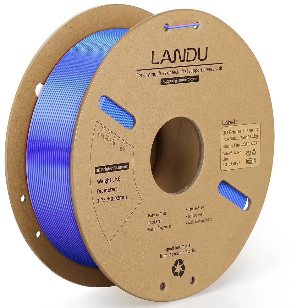 Miniatura: PLA Sedoso Dual 1.75mm 1kg Landu