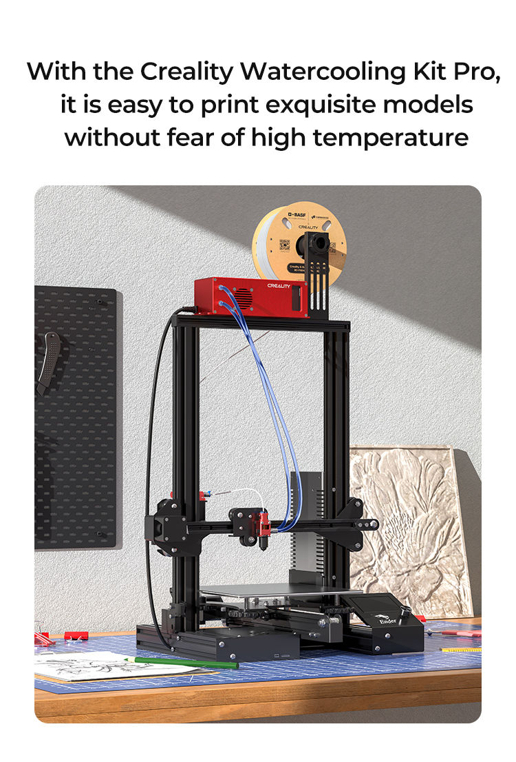 Miniatura: Hotend Cerámico refrigerado por Agua Spider Creality