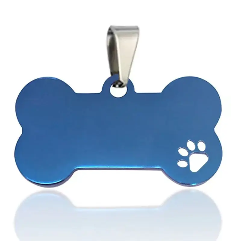 Miniatura: Placa Mascotas Acero 40x20x1.7mm para Grabado - 20 Unidades