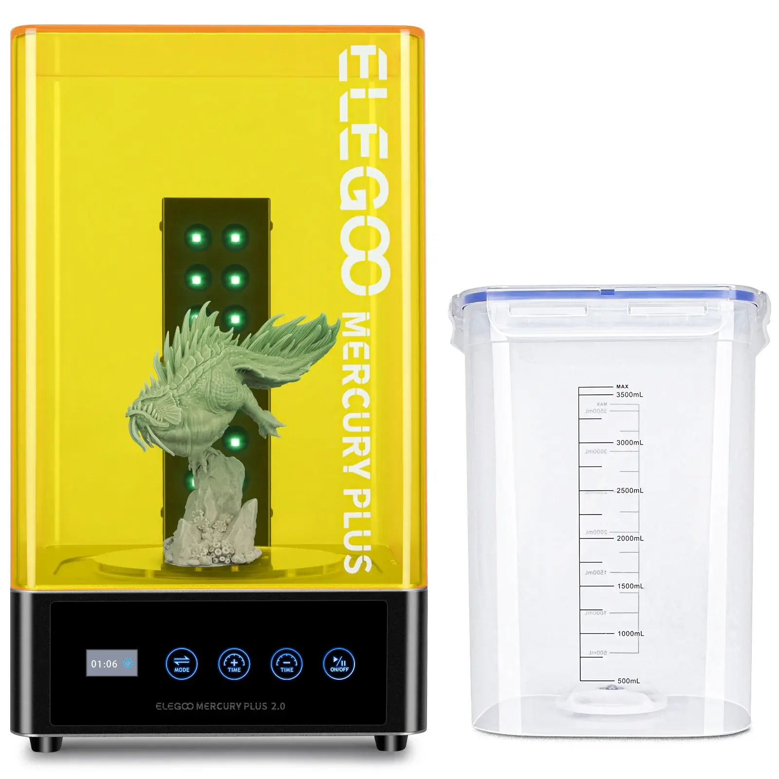 Elegoo Mercury Plus V2.0 Máquina de Lavado y Curado