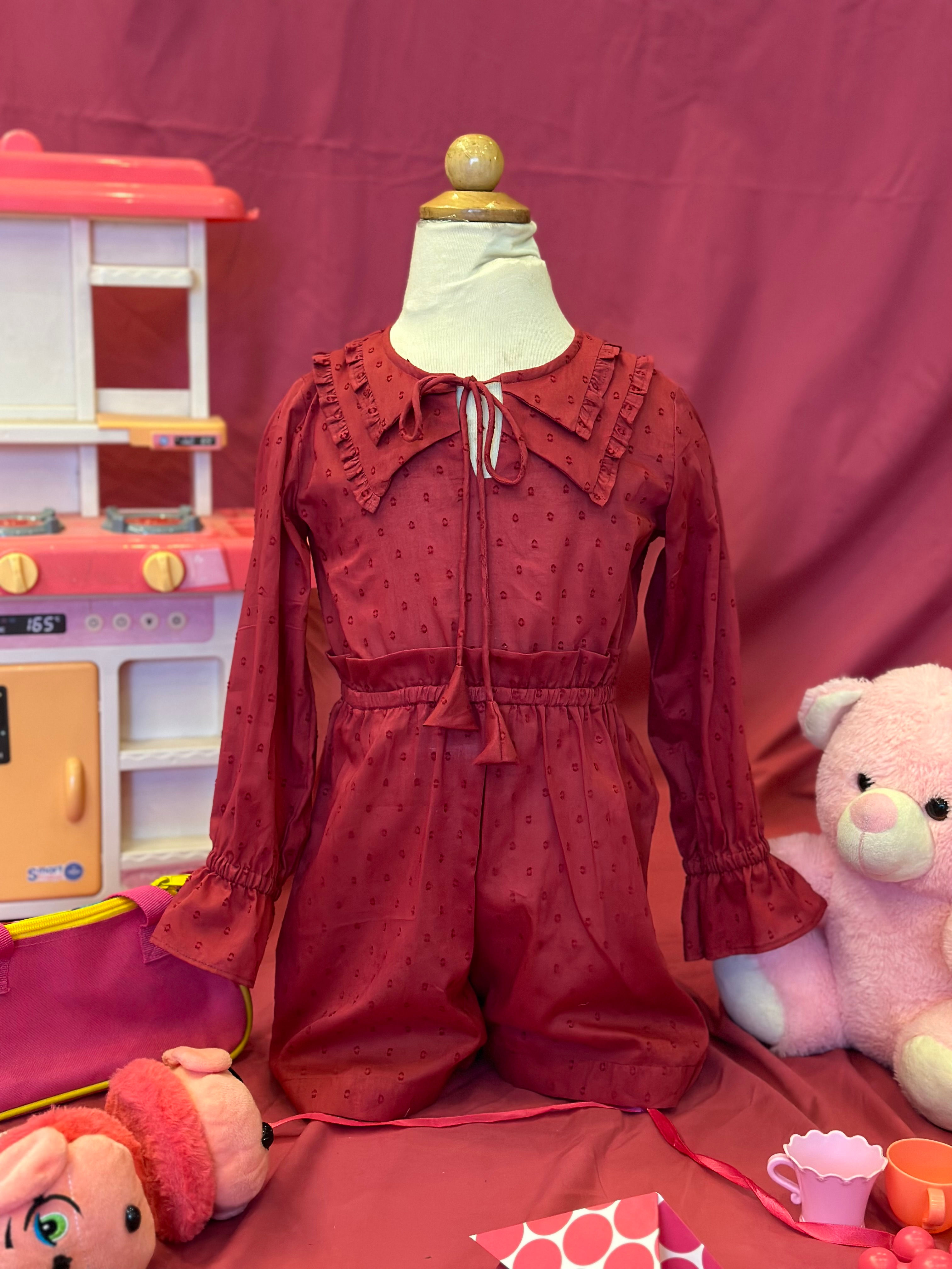 'I'm a Fashion Icon' Dual Collared Romper