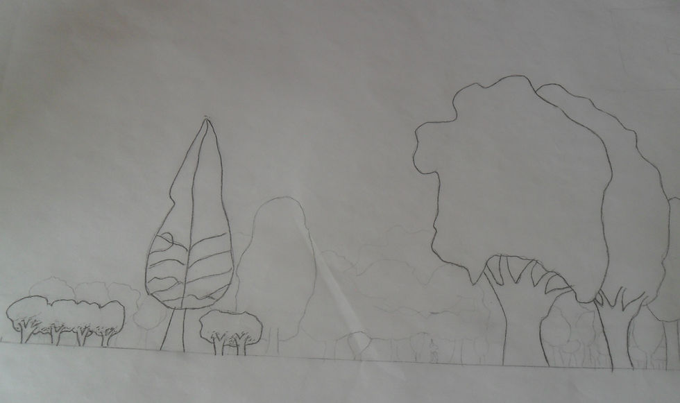 Corte de paisagismo