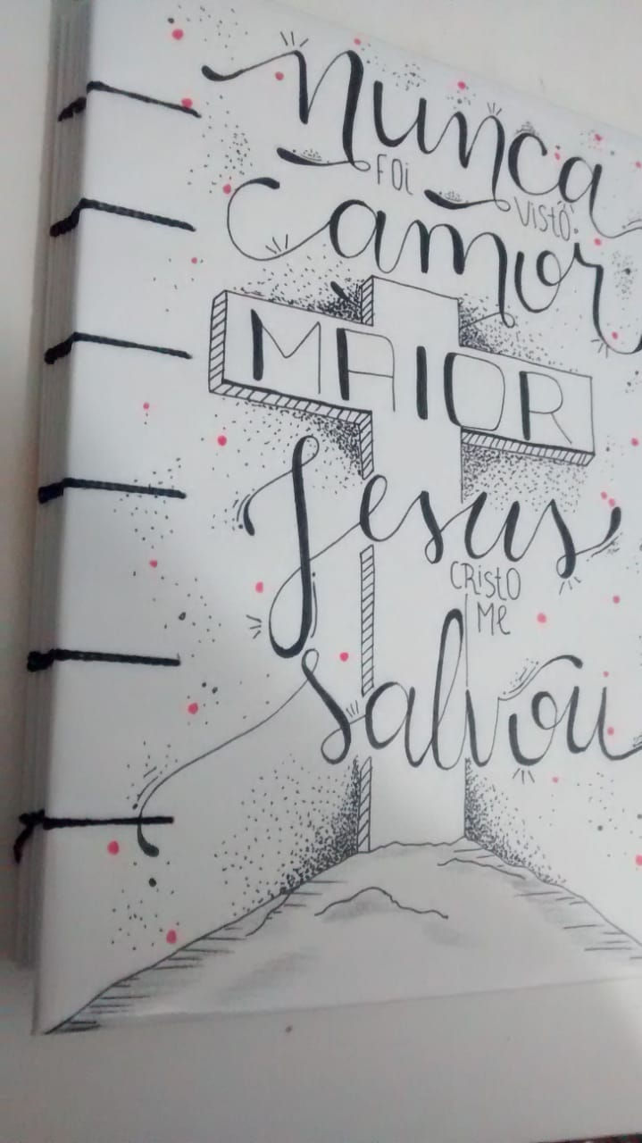 Caderno Lettering Católico