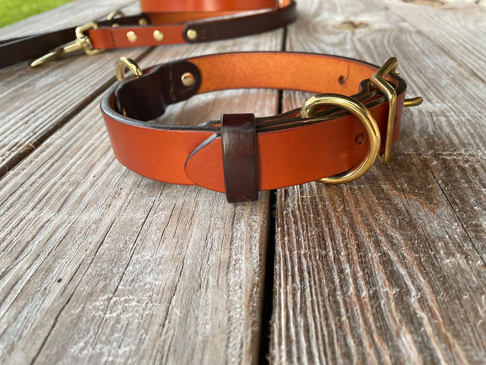Thumbnail: Two tone Leather Collars