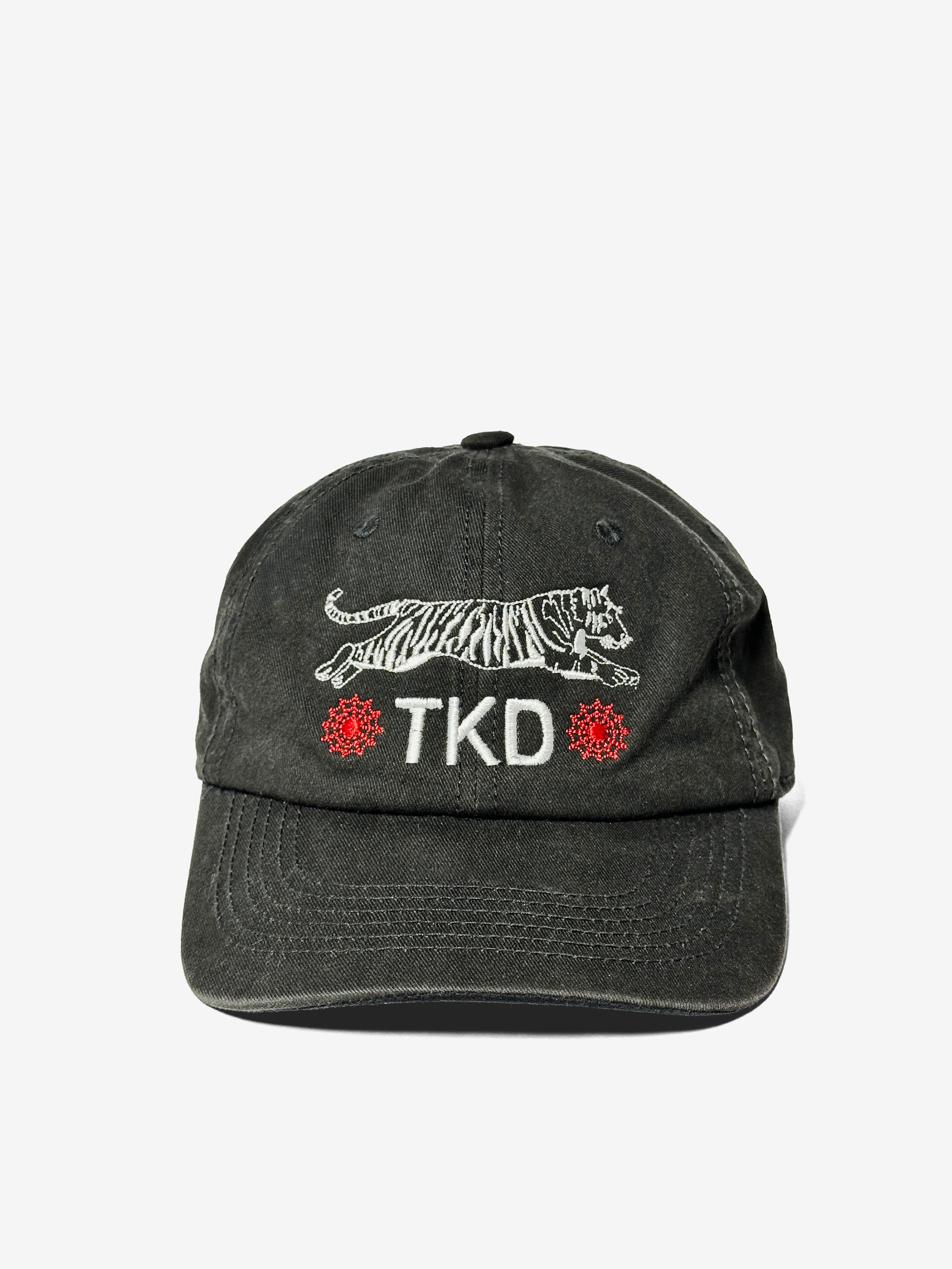 Black Dad Hat — TKD Blanco