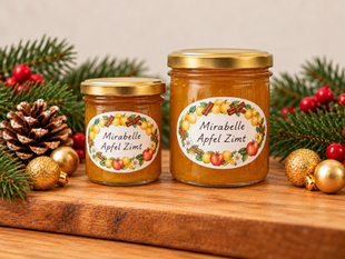Mirabelle Apfel Zimt Marmelade
