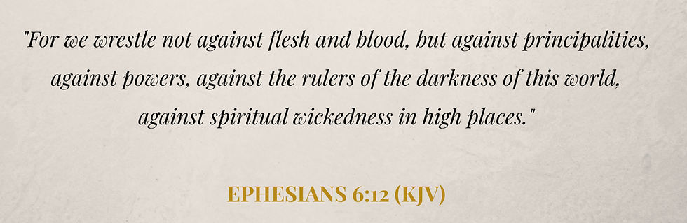 Bible verse. Ephesians 6:12 KJV