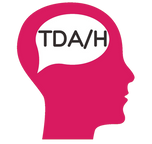 Silhouette rose profil TDAH