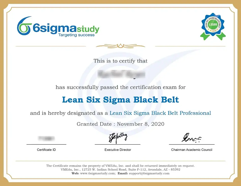 Thumbnail: Lean Six Sigma Black Belt course by 6 Sigma Training Australia