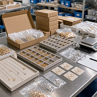 Wholesale custom jewelry order preparation
