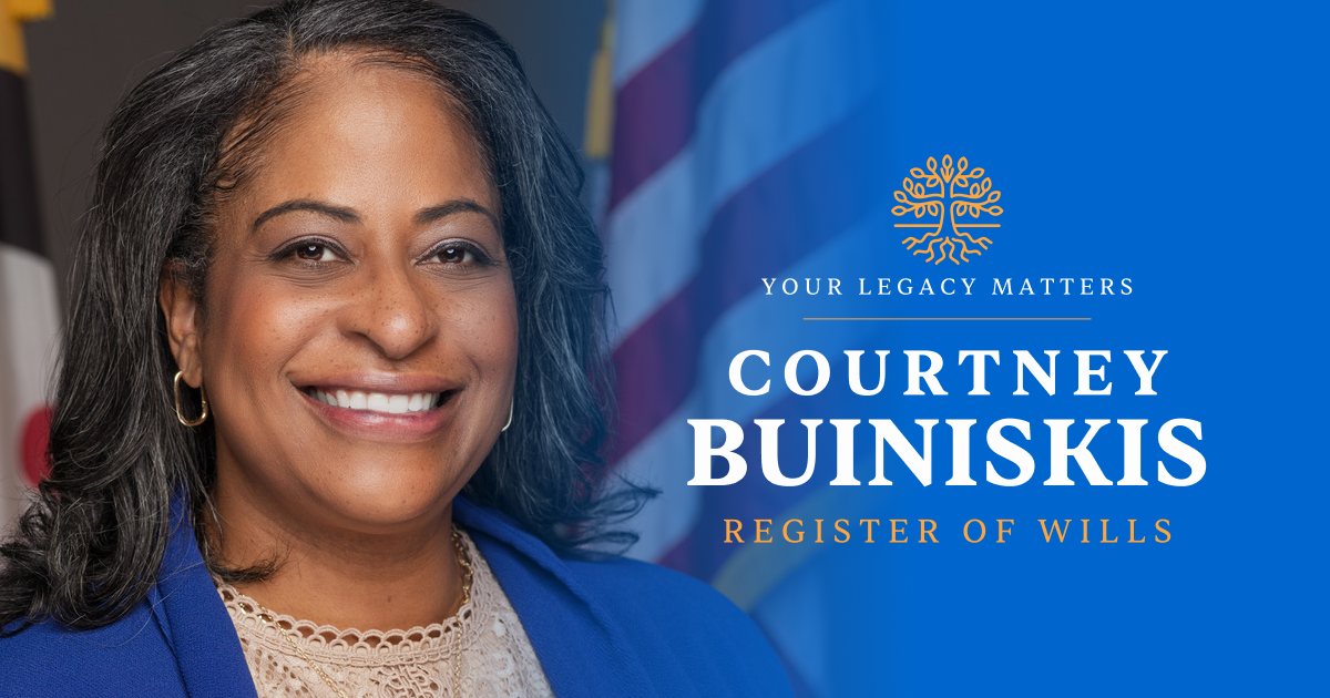Courtney Buiniskis for Register of Wills