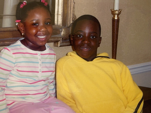 A photo of young Adrian Boafo.