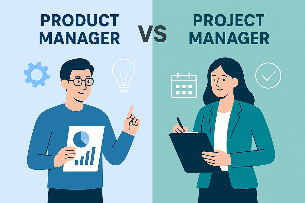 Product Manager vs Project Manager