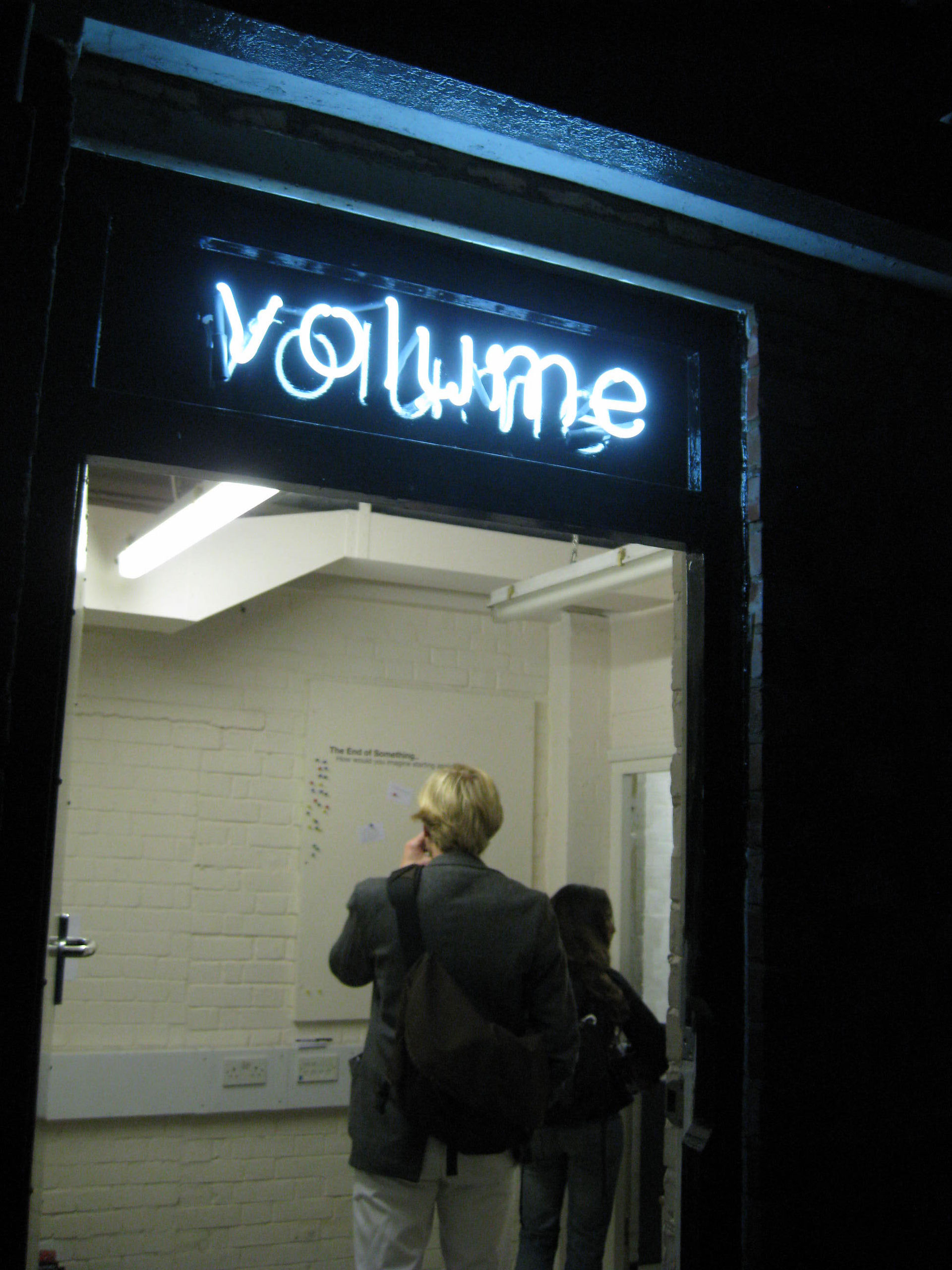 Volume Project Space, London, 2005