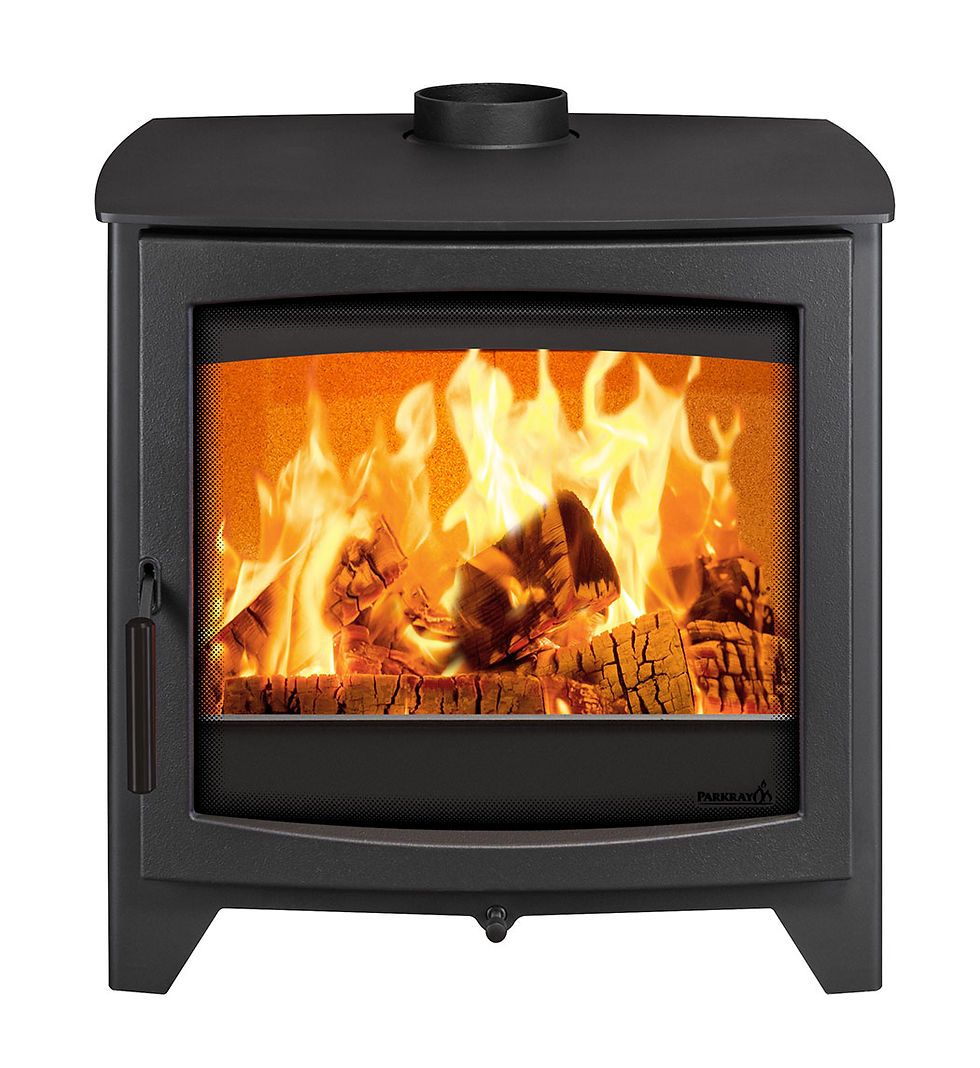 Thumbnail: Hunter Stoves ParkRay Aspect 14 Eco Wood Fireplace -Standard Legs & Black Handle