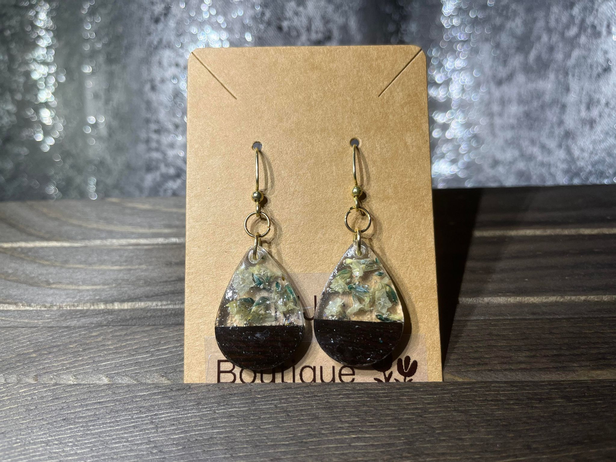 Flower Drop Earrings