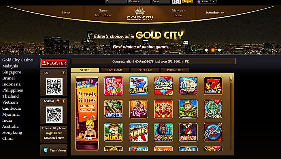 goldcity casino malaysia singapore indon