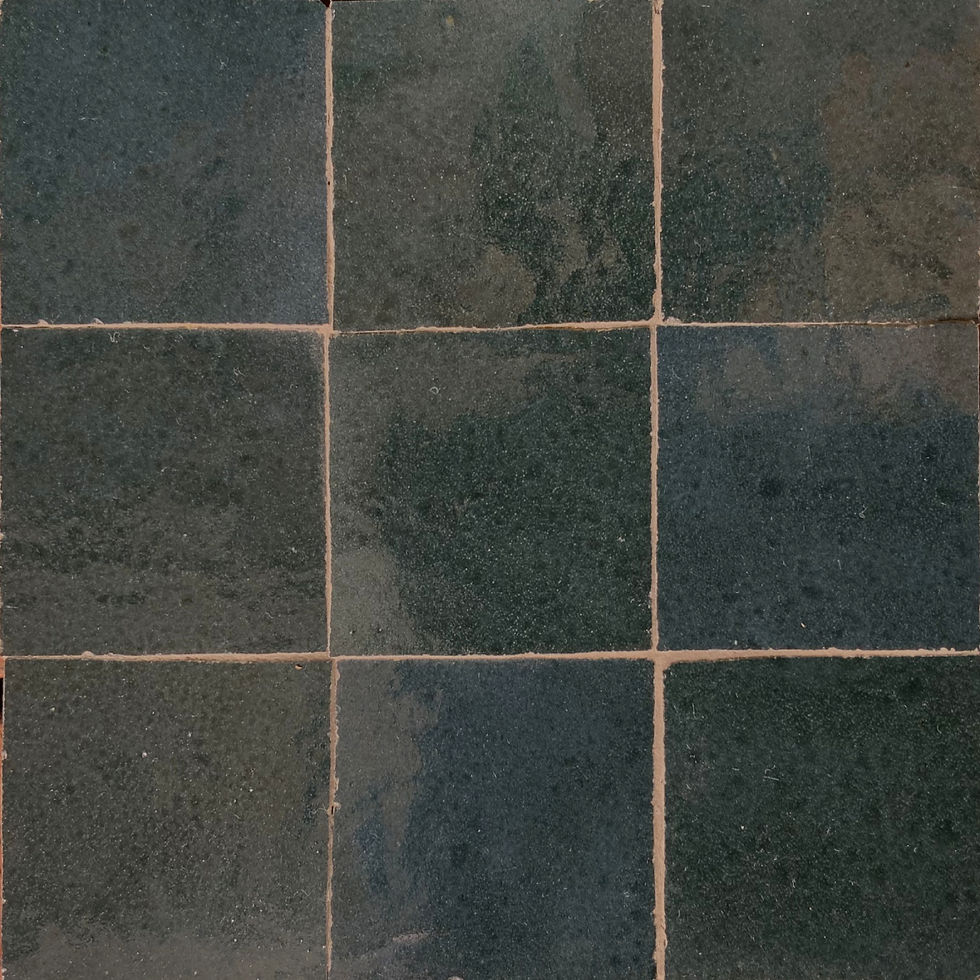 Zellige bleu orage SF46