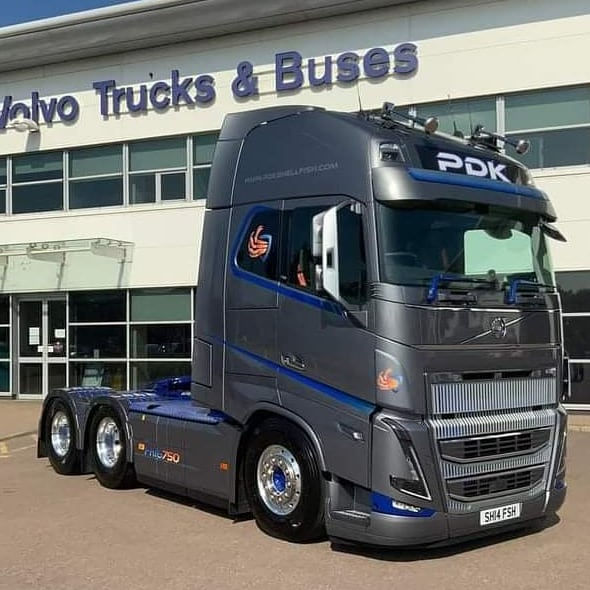 Thumbnail: Truckstyle Sweden Volvo FH4/5/ Aero/FM – Visor