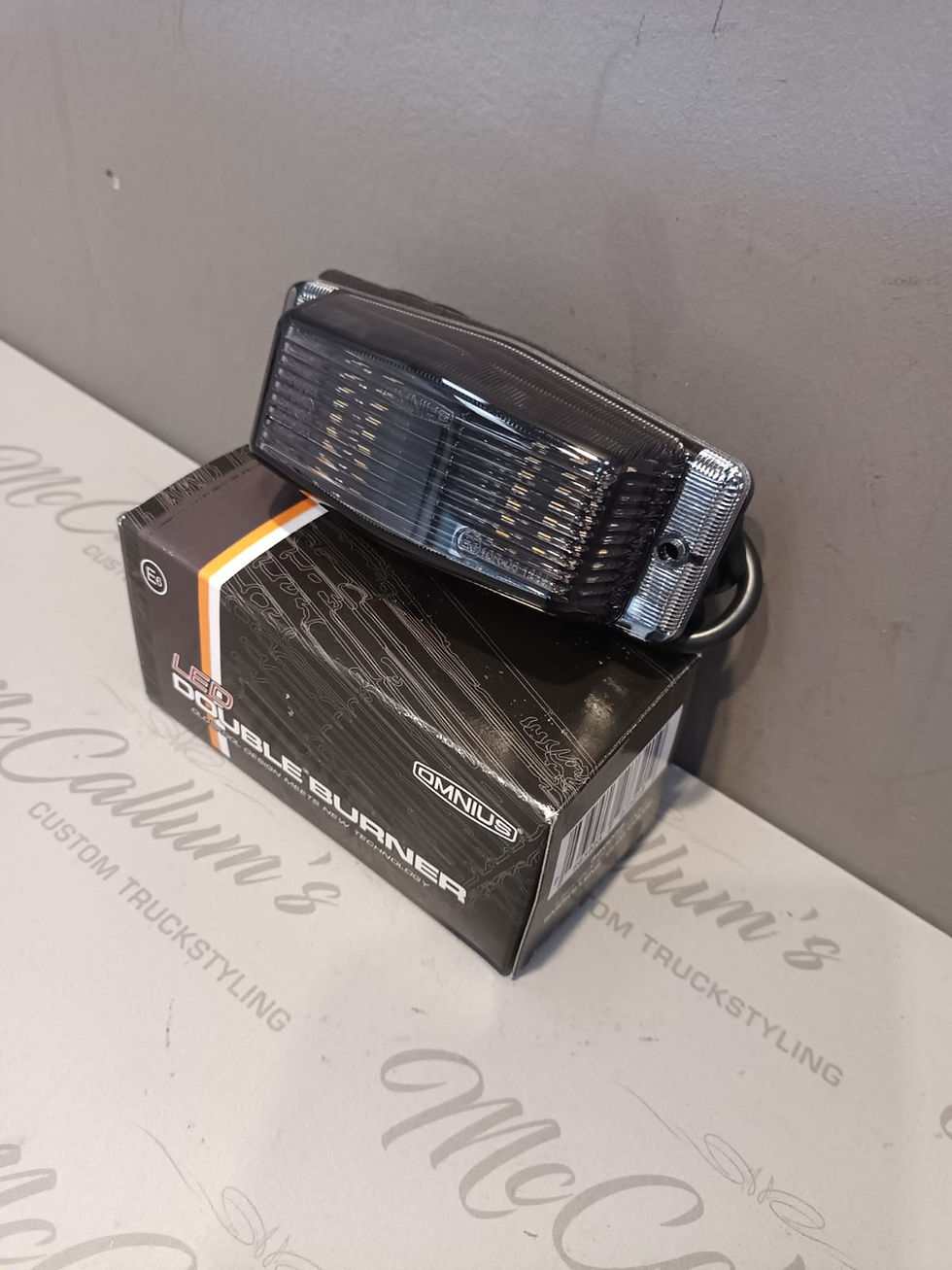 Thumbnail: Omnius Led Double Burner Smoked
