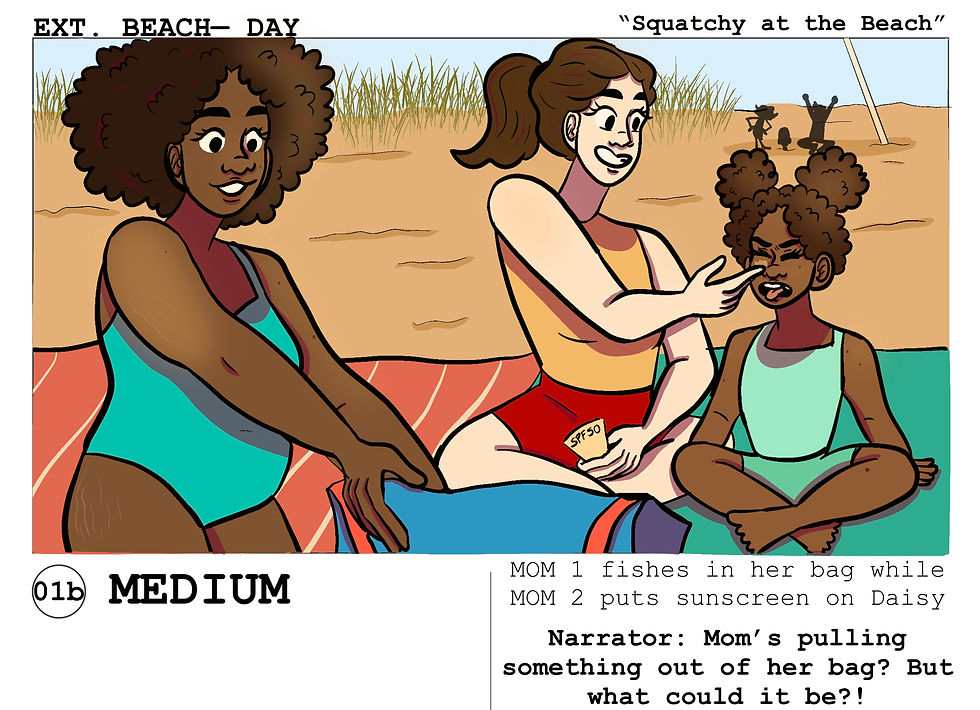 Squatchy at the Beach 2