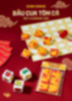 Cookie Bầu Cua Tôm Cá